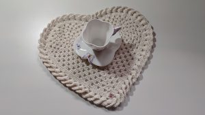 Souplast crochê coração