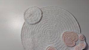 Souplast crochê pompom